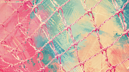 Delicate pastel pink blue green gradient crackle pattern backgro