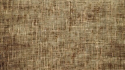 Wall Mural - Brown canvas texture background, top view. Simple and clean wallpaper with copy space area for text or design