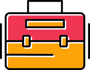 Wall Mural - Briefcase Vector Icon