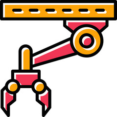 Wall Mural - Machine Vector Icon