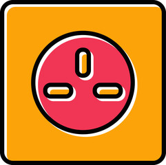 Sticker - Socket II Vector Icon