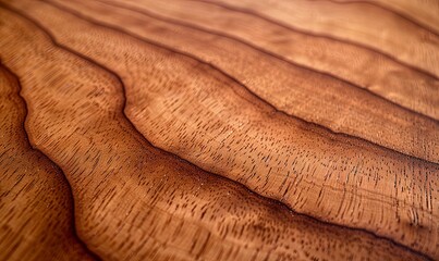 Wall Mural - Smooth cherry wood finish
