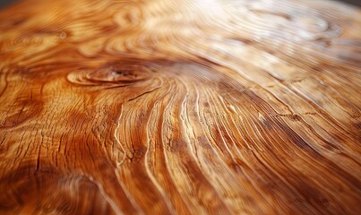 Wall Mural - Smooth alder wood finish