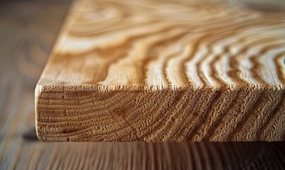 Wall Mural - Smooth ash wood finish