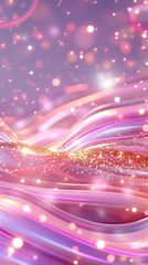 abstract soft pastel gradient background with glittering effects