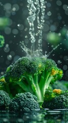 Canvas Print - fresh broccoli 