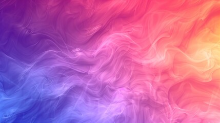 Canvas Print - Vibrant Colorful Swirling Gradient Abstract Background Art Design