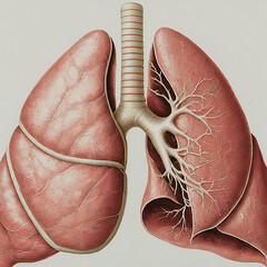 human lung anatomy