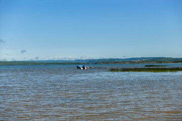 View from shore of Lake Huron