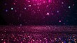 © Rahila - Sparkling abstract luxury decoration background, magenta glitter and glowing particles
