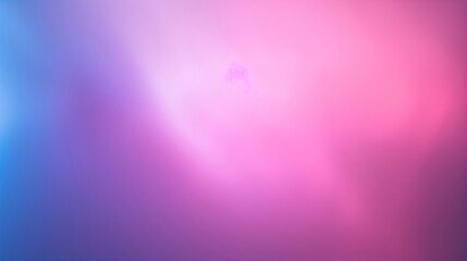 Poster - Soft Blurry Gradient Background with a Blend of Pink, Blue, and Purple Hues