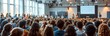 © olegganko - Audience Listening to Presentation at Conference