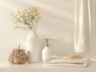 Wall Mural - still life with flowers