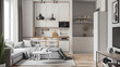© samira - Minimalist Studio Apartment Mockup
