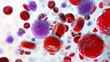 © KumCup - Virus and Blood Cells