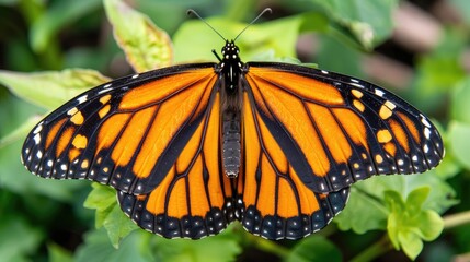 Wall Mural - Monarch Butterfly Danaus gilippus