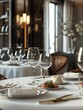 © Johannes - Luxury travel concept featuring fine dining in an exclusive fancy restaurant with exquisite cuisine and great service