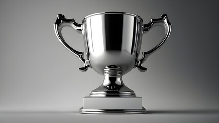 gold trophy cup isolated on black