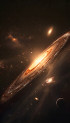 Wall Mural - Galaxy Space Fantastic