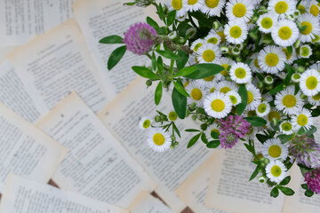 still life with flowers