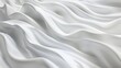 © Naru - Abstract white fabric with a flowing texture, symbolizing movement, softness, purity, elegance, and simplicity.