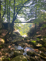 Canvas Print - Cascade d’Orgon dans les Cévennes