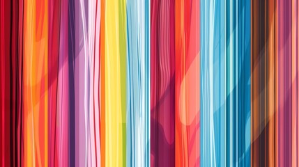 Canvas Print - abstract background with vertical colorful lines.