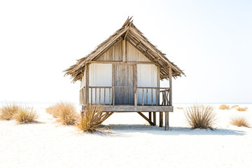 Poster - Lonely Beach Hut