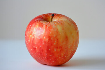 Wall Mural - Whole Honeycrisp apple fruit on a white background