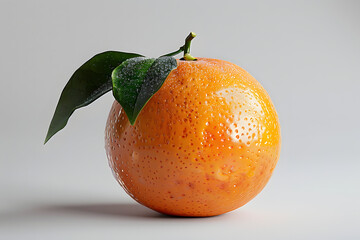 Wall Mural - Whole Satsuma fruit on a white background