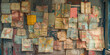 © Lila Patel - The Unwelcome Guests: A cluster of colorful maps, pinned on a rustic cottage wall