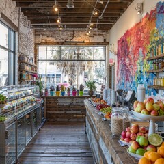 Wall Mural - a store filled with lots of fresh produce