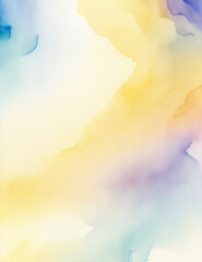 Wall Mural - background - abstract yellow and white splashes background - Generative AI
