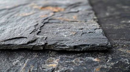 Canvas Print - Close-up of Natural Slate Texture