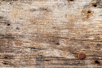 Old wooden texture for background that has natural cracks.