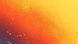 © Laurent - dynamic orange gradient abstract with scattered geometric shapes and vibrant light effects