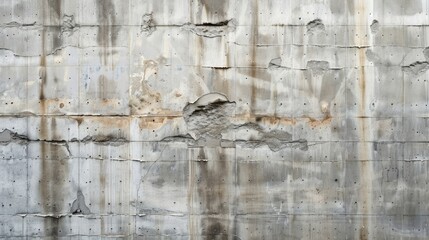 Wall Mural - Aged gray concrete wall