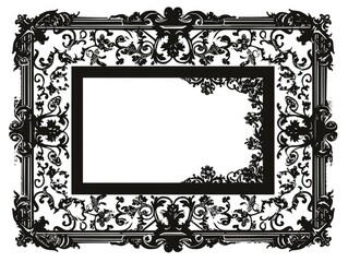 Wall Mural - frame for your text