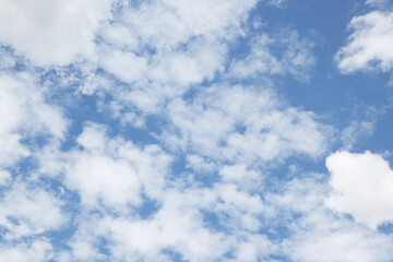 Wall Mural - blue sky with clouds