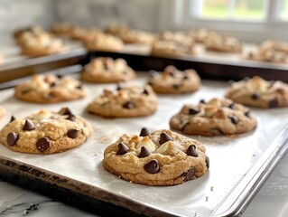 Canvas Print - chocolate chip cookies