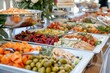 © anatolir - Sumptuous buffet with a variety of freshly prepared, delicious dishes ready to be served