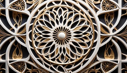 Highly detailed beautiful organic molding