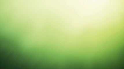 Wall Mural - Natural green gradient background. Abstract light backdrop. Wallpapers.