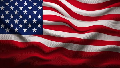 Wall Mural - USA flag background banner. National American flag