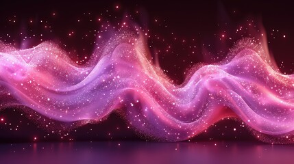 abstract background with stars