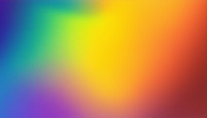 Wall Mural - aura grainy gradient background abstract colorful modern wallpaper vibrant rainbow backdrop with grain texture