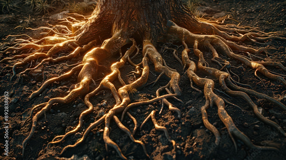 Tree Community Roots image of tree roots and branches spreading out, representing the deep ...