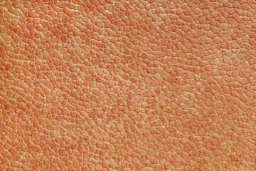 Wall Mural - Velours orange fabric with with embossed pattern like leather structure texture close up, macro