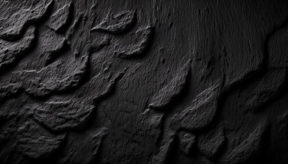 Wall Mural - black mortar texture dark background ultrarealistic 4k