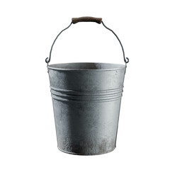 Wall Mural - Metal bucket 3D render